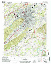 Download a high-resolution, GPS-compatible USGS topo map for Bristol, TN (2004 edition)