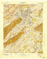 Download a high-resolution, GPS-compatible USGS topo map for Bristol, TN (1947 edition)