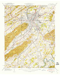 Download a high-resolution, GPS-compatible USGS topo map for Bristol, TN (1960 edition)