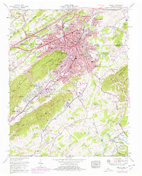 Download a high-resolution, GPS-compatible USGS topo map for Bristol, TN (1978 edition)