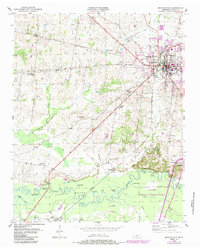 Download a high-resolution, GPS-compatible USGS topo map for Brownsville, TN (1983 edition)