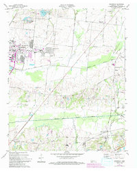 Download a high-resolution, GPS-compatible USGS topo map for Brunswick, TN (1994 edition)