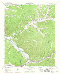 Download a high-resolution, GPS-compatible USGS topo map for Bucksnort, TN (1970 edition)