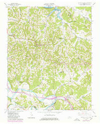 Download a high-resolution, GPS-compatible USGS topo map for Buffalo Valley, TN (1980 edition)