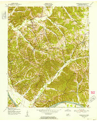 Download a high-resolution, GPS-compatible USGS topo map for Bumpus Mills, TN (1953 edition)