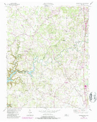 Download a high-resolution, GPS-compatible USGS topo map for Burgess Falls, TN (1987 edition)