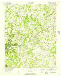Download a high-resolution, GPS-compatible USGS topo map for Burgess Falls, TN (1957 edition)