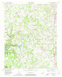 Download a high-resolution, GPS-compatible USGS topo map for Burgess Falls, TN (1980 edition)