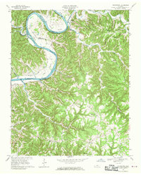 Download a high-resolution, GPS-compatible USGS topo map for Burristown, TN (1970 edition)
