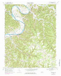 Download a high-resolution, GPS-compatible USGS topo map for Burristown, TN (1984 edition)