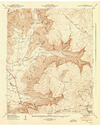 Download a high-resolution, GPS-compatible USGS topo map for Burrow Cove, TN (1948 edition)
