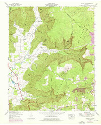 Download a high-resolution, GPS-compatible USGS topo map for Burrow Cove, TN (1975 edition)