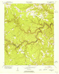 Download a high-resolution, GPS-compatible USGS topo map for Burrville, TN (1955 edition)