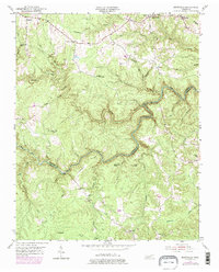Download a high-resolution, GPS-compatible USGS topo map for Burrville, TN (1979 edition)