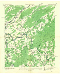 Download a high-resolution, GPS-compatible USGS topo map for Butler, TN (1935 edition)