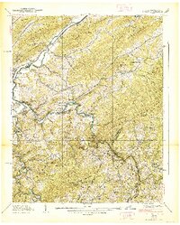 Download a high-resolution, GPS-compatible USGS topo map for Butler, TN (1938 edition)