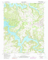Download a high-resolution, GPS-compatible USGS topo map for Byrdstown, TN (1988 edition)