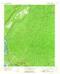Download a high-resolution, GPS-compatible USGS topo map for Calderwood, TN (1967 edition)