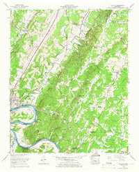 Download a high-resolution, GPS-compatible USGS topo map for Calhoun, TN (1966 edition)