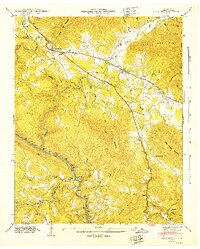 1946 Map of Wartburg, TN