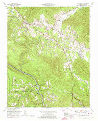 Download a high-resolution, GPS-compatible USGS topo map for Camp Austin, TN (1974 edition)