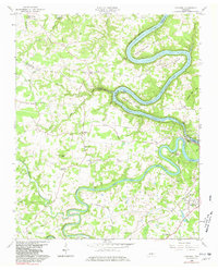 preview thumbnail of historical topo map of Warren County, TN in 1960