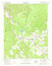 Download a high-resolution, GPS-compatible USGS topo map for Campbell Junction, TN (1976 edition)