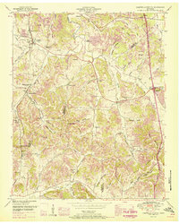 Download a high-resolution, GPS-compatible USGS topo map for Campbells Station, TN (1966 edition)