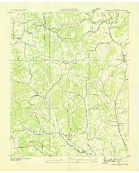 1936 Map of Campbellsville