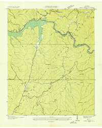 Download a high-resolution, GPS-compatible USGS topo map for Caney Creek, TN (1935 edition)