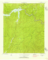 Download a high-resolution, GPS-compatible USGS topo map for Caney Creek, TN (1954 edition)