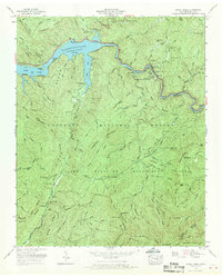 Download a high-resolution, GPS-compatible USGS topo map for Caney Creek, TN (1970 edition)