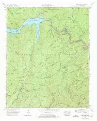 Download a high-resolution, GPS-compatible USGS topo map for Caney Creek, TN (1975 edition)