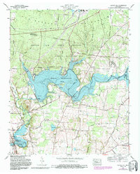 Download a high-resolution, GPS-compatible USGS topo map for Capitol Hill, TN (1988 edition)