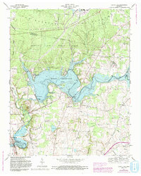 Download a high-resolution, GPS-compatible USGS topo map for Capitol Hill, TN (1993 edition)