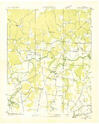 Download a high-resolution, GPS-compatible USGS topo map for Capitol Hill, TN (1936 edition)