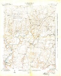 preview thumbnail of historical topo map of Franklin County, TN in 1941