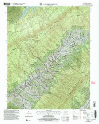 Download a high-resolution, GPS-compatible USGS topo map for Carter, TN (2004 edition)
