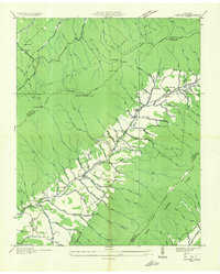 preview thumbnail of historical topo map of Carter County, TN in 1935