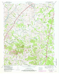 Download a high-resolution, GPS-compatible USGS topo map for Carters Creek, TN (1982 edition)