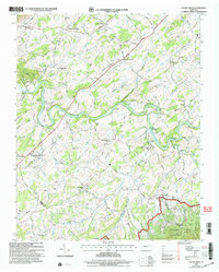 Download a high-resolution, GPS-compatible USGS topo map for Cedar Creek, TN (2004 edition)