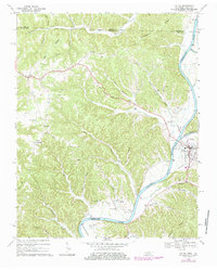 Download a high-resolution, GPS-compatible USGS topo map for Celina, TN (1984 edition)