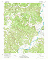 Download a high-resolution, GPS-compatible USGS topo map for Celina, TN (1971 edition)