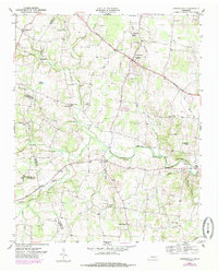 Download a high-resolution, GPS-compatible USGS topo map for Centertown, TN (1985 edition)