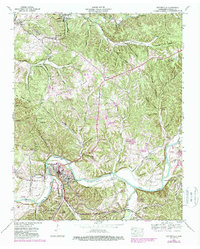 Download a high-resolution, GPS-compatible USGS topo map for Centerville, TN (1988 edition)