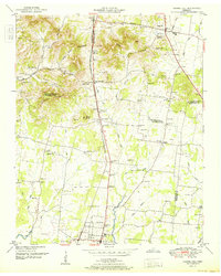 1951 Map of Chapel Hill, TN