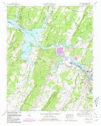 Download a high-resolution, GPS-compatible USGS topo map for Charleston, TN (1980 edition)