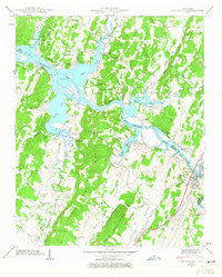 Download a high-resolution, GPS-compatible USGS topo map for Charleston, TN (1965 edition)