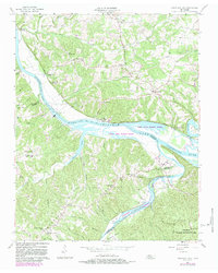 Download a high-resolution, GPS-compatible USGS topo map for Cheatham Dam, TN (1983 edition)