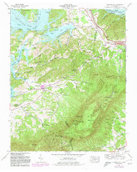 Download a high-resolution, GPS-compatible USGS topo map for Chestnut Hill, TN (1980 edition)